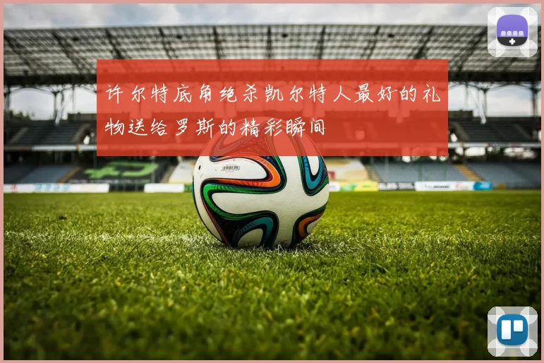 许尔特底角绝杀凯尔特人最好的礼物送给罗斯的精彩瞬间